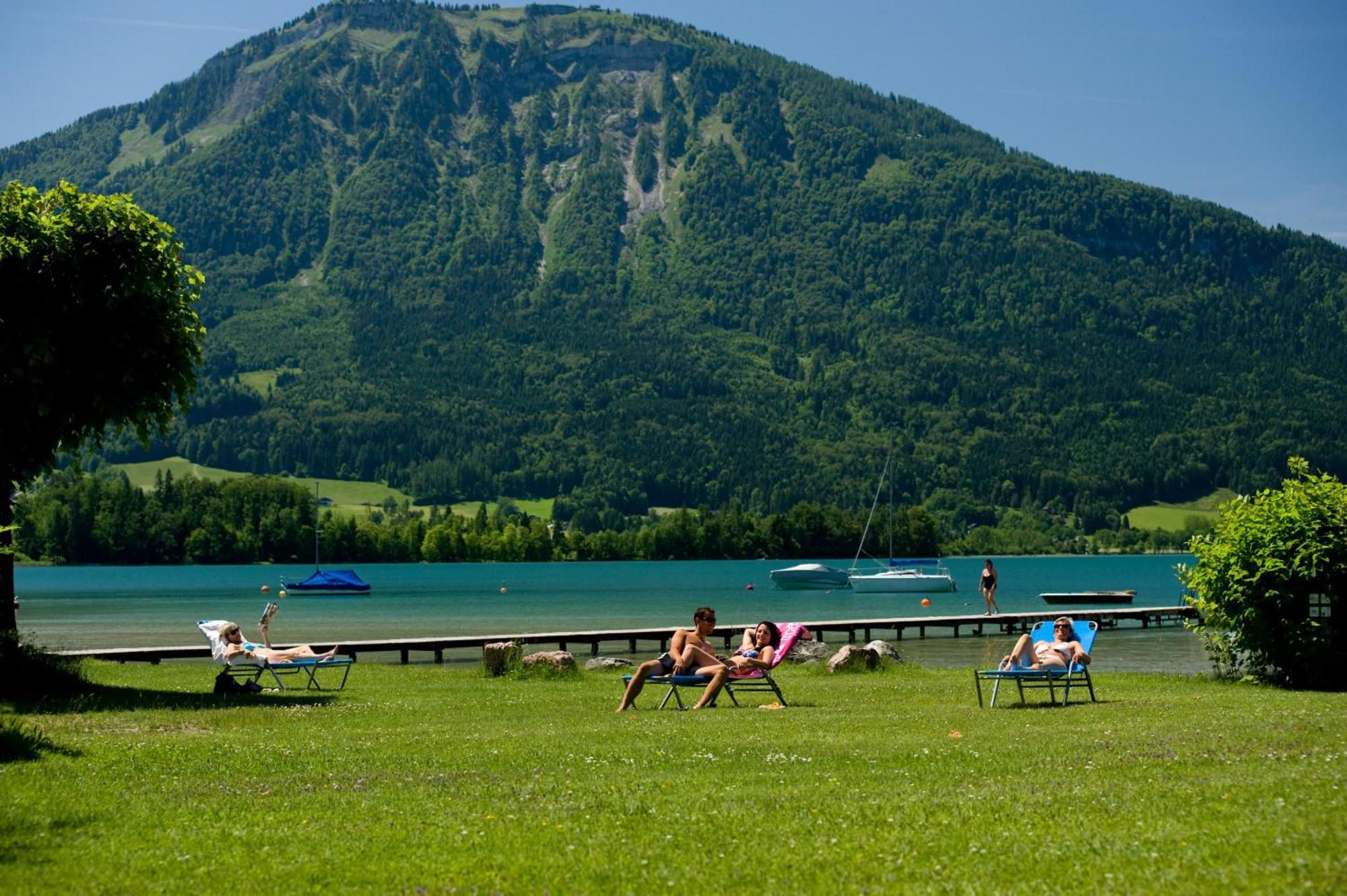Hotel Buerglstein Saint Wolfgang Exteriör bild